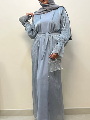 Amara Abaya Grey