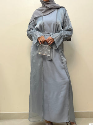 Amara Abaya Grey