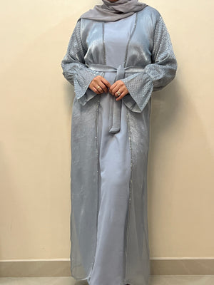 Amara Abaya Grey