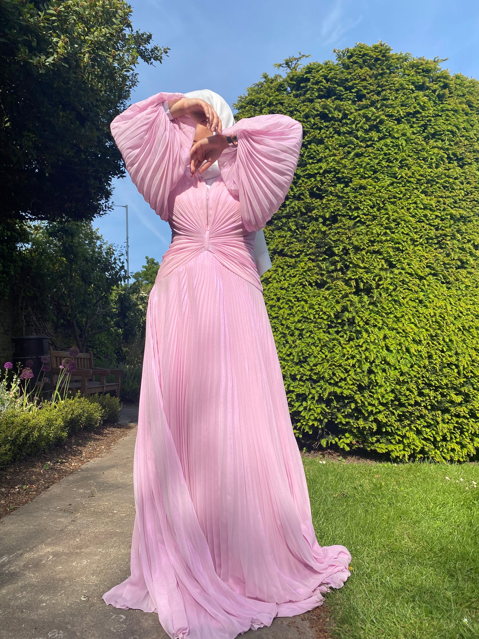 Anara Dress in pink