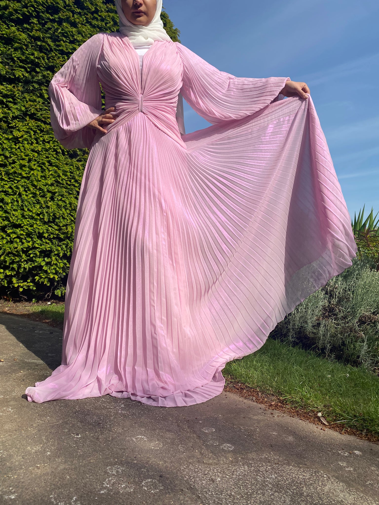 Anara Dress in pink