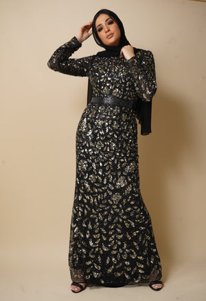 Hera Black Dress