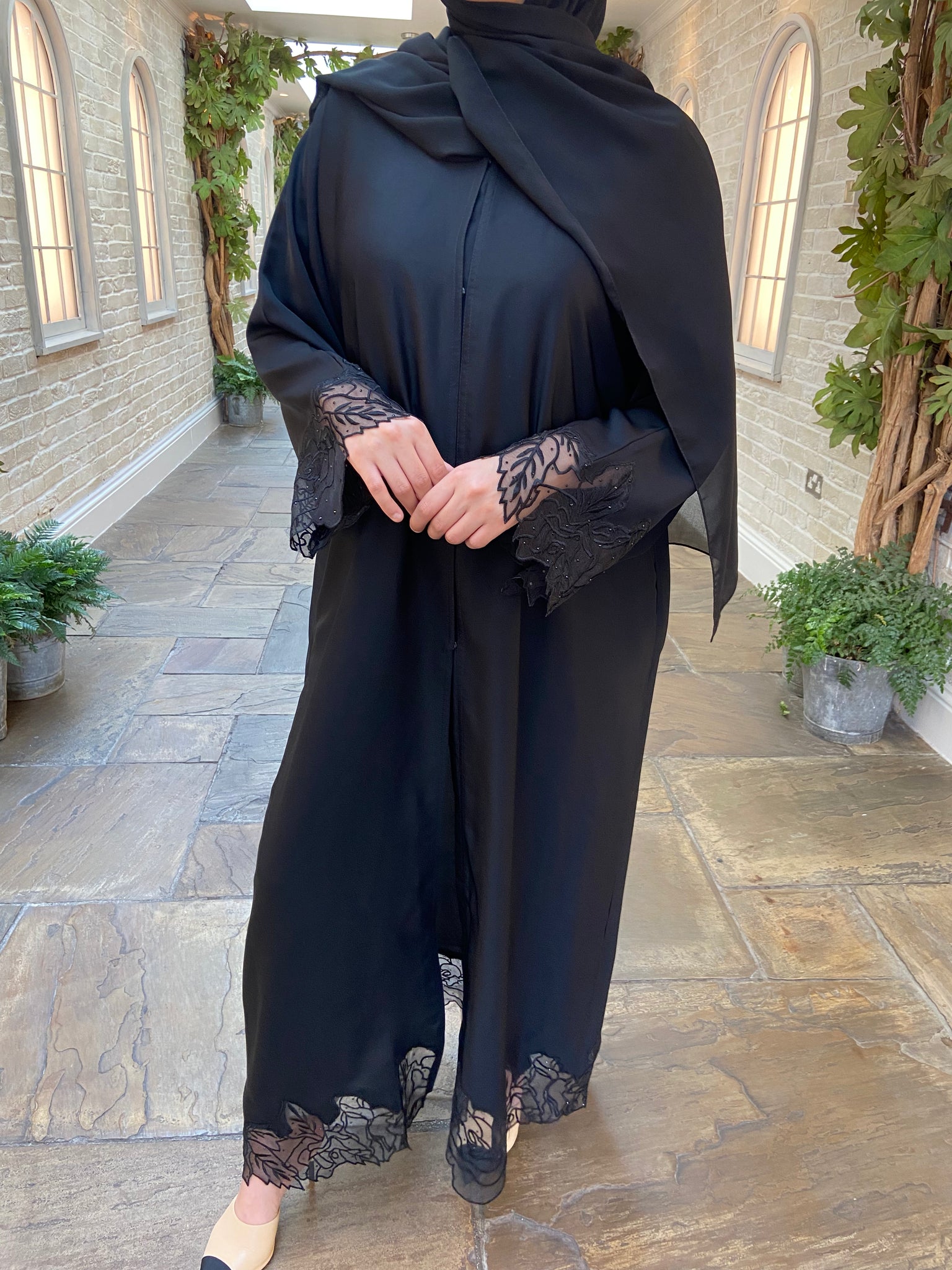 Rose Abaya